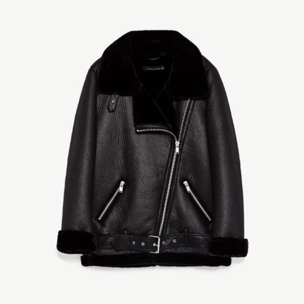 Zara Biker Jacket XS Perfect Condition
